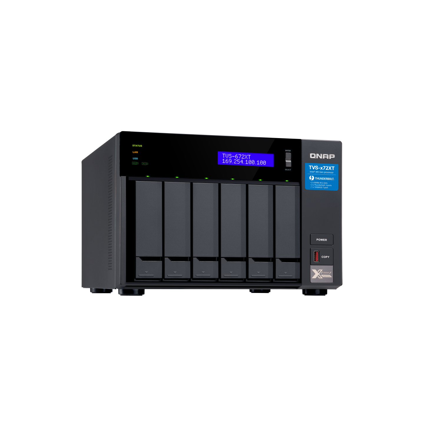 QNAP TVS-672XT-i3-8G