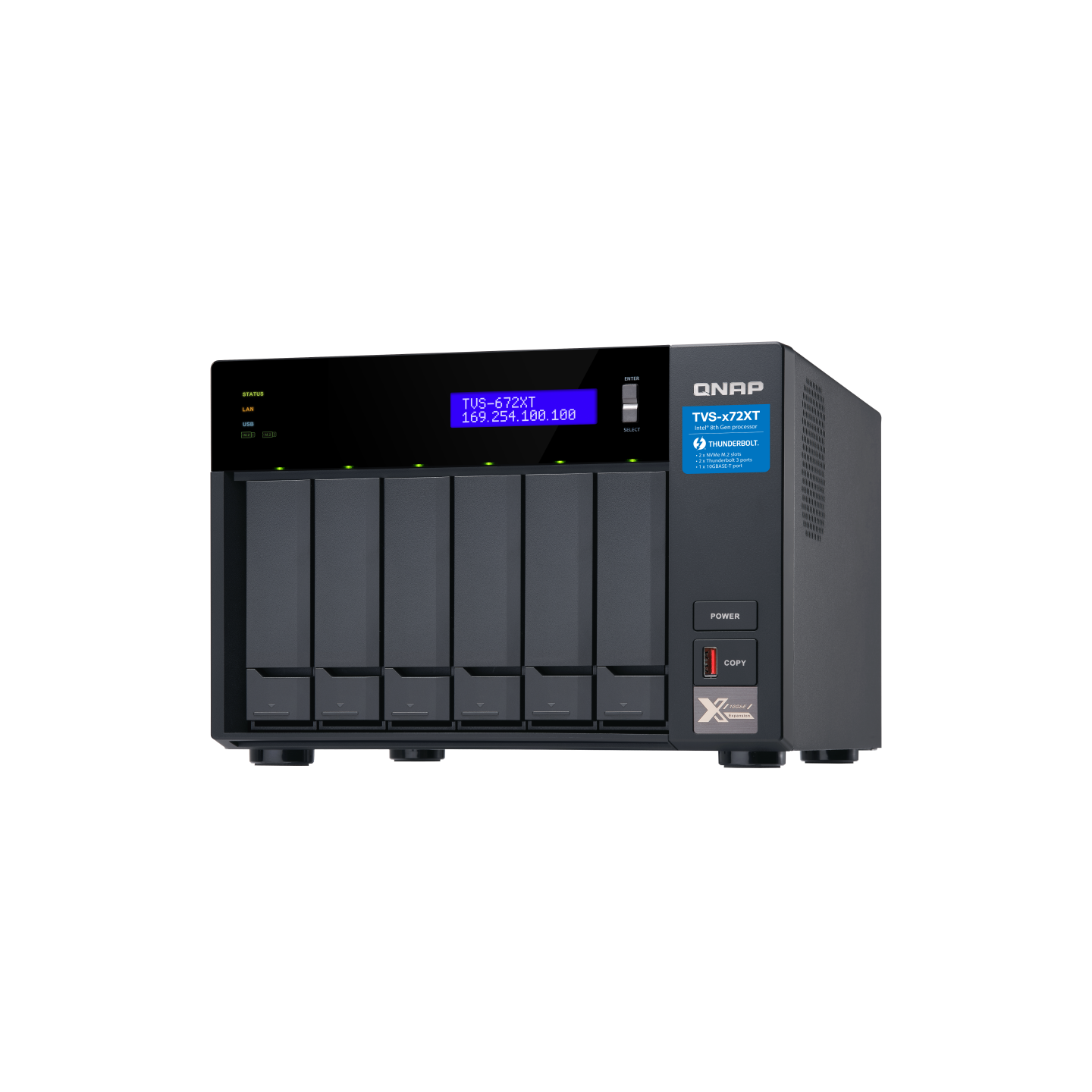 QNAP TVS-672XT-i3-8G