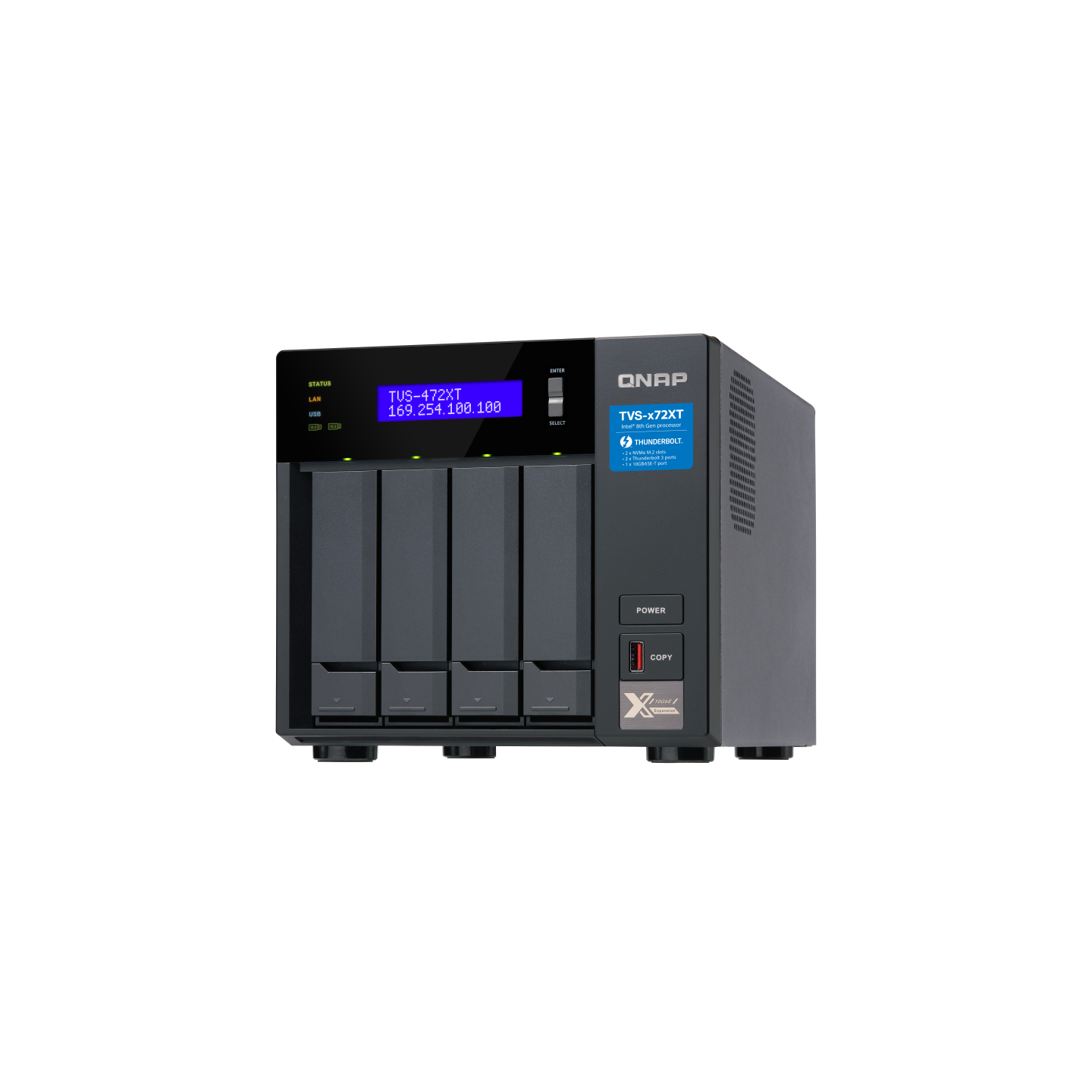 QNAP TVS-472XT-PT-4G (Legacy)