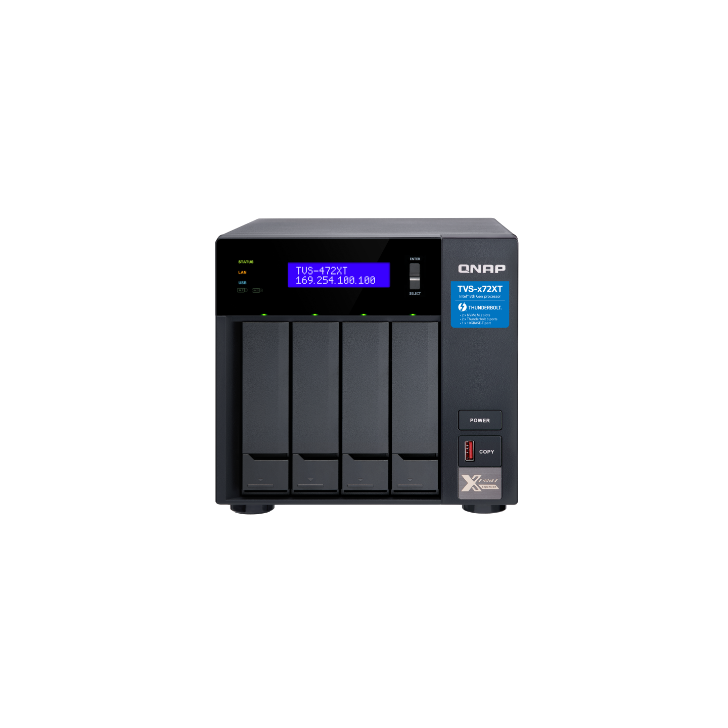 QNAP TVS-472XT-i5-4G (Legacy)