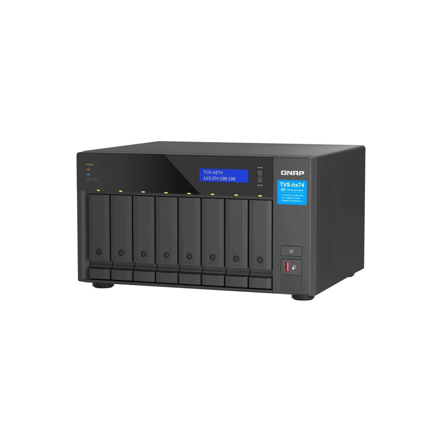 QNAP TVS-h874X-i9-64G (By Request)
