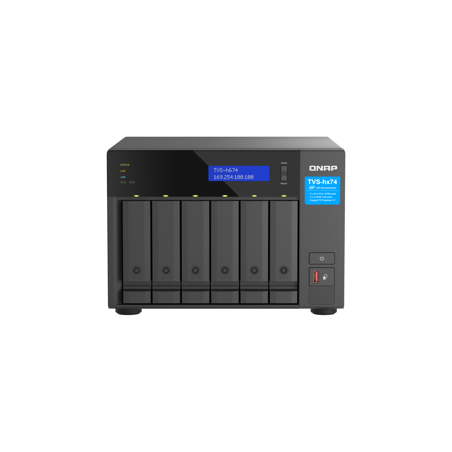 QNAP TVS-h674-i3-16G