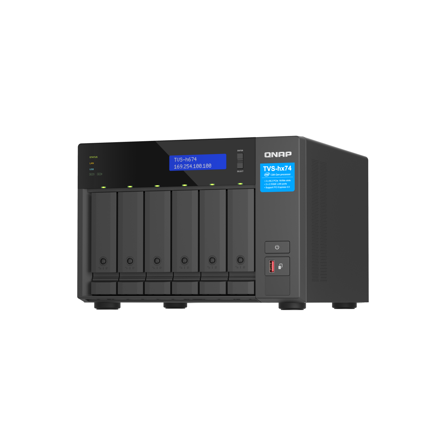 QNAP TVS-h674-i3-16G