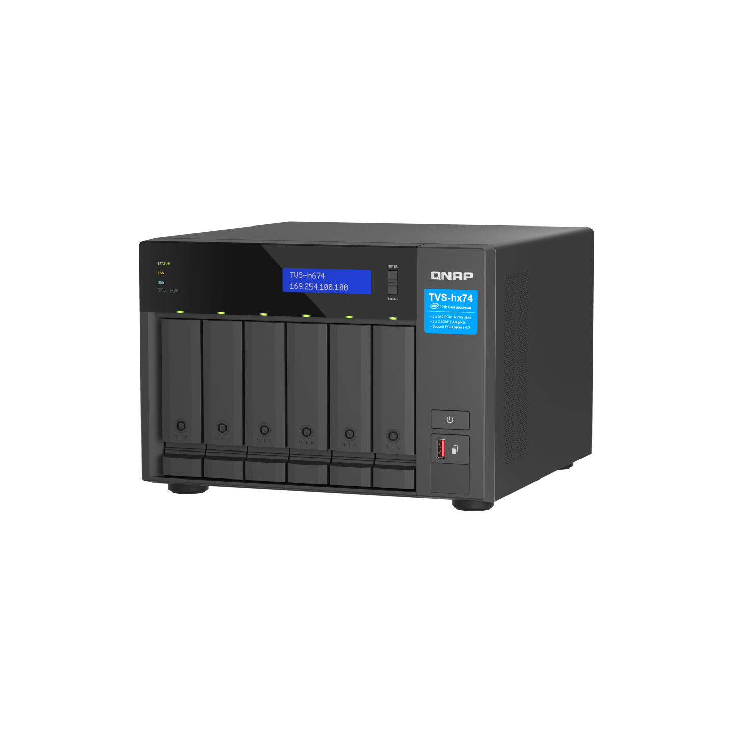 QNAP TVS-h674-i3-16G