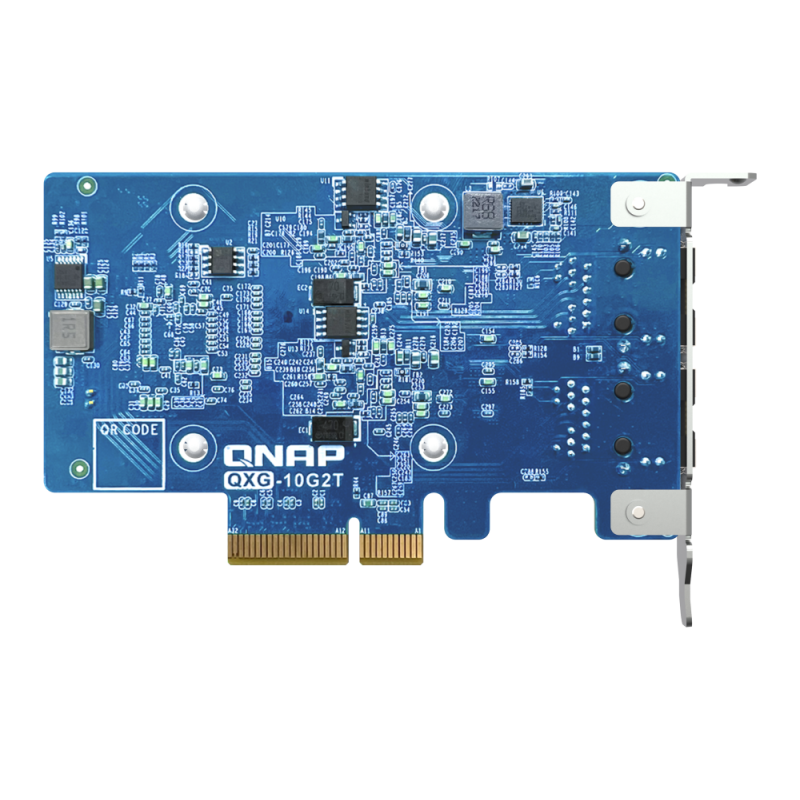 Dual-port, 5-speed 10 GbE (RJ45) network expansion card