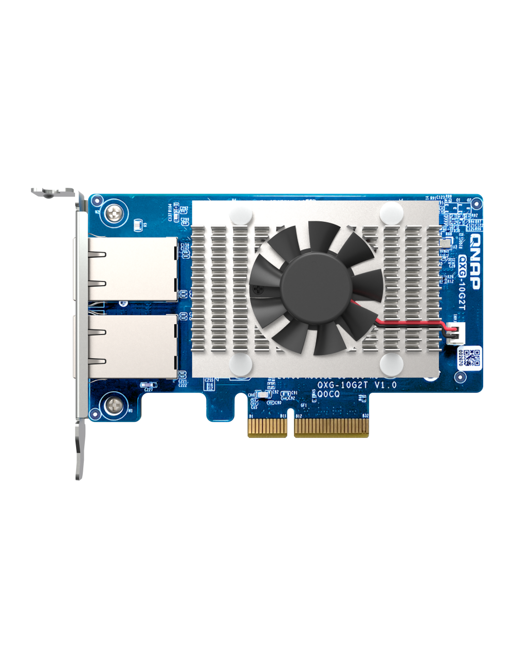 Dual-port, 5-speed 10 GbE (RJ45) network expansion card