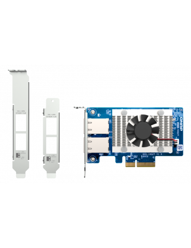 Dual-port, 5-speed 10 GbE (RJ45) network expansion card