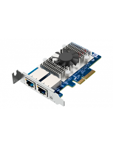 Dual-port, 5-speed 10 GbE (RJ45) network expansion card