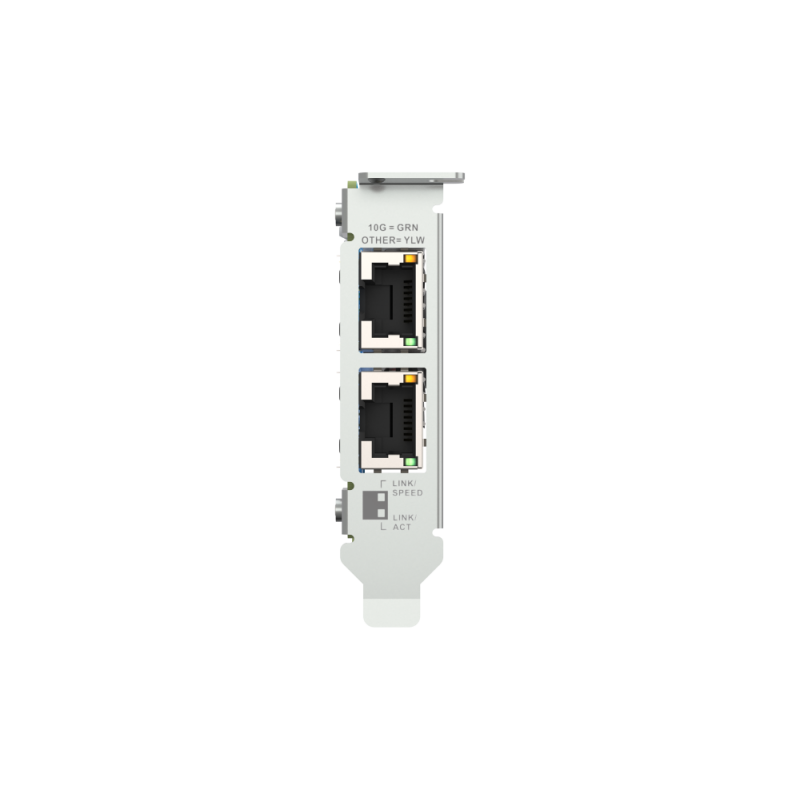 Dual-port, 5-speed 10 GbE (RJ45) network expansion card